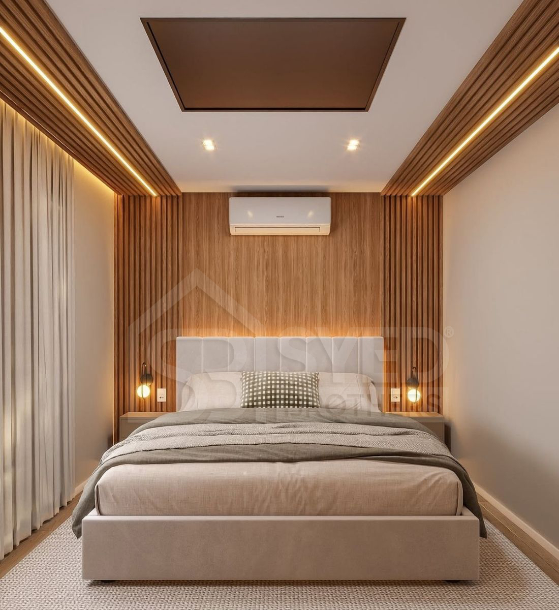 Modern False Ceiling Design for Small Bedroom